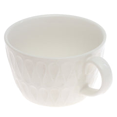 White Tea Cup – 4 x 2.5 Inch - Habitt