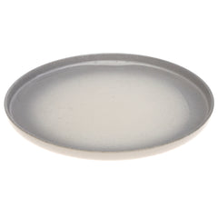 Grey & White Dinner Plate – 11 Inch Food-Safe Plate - Habitt