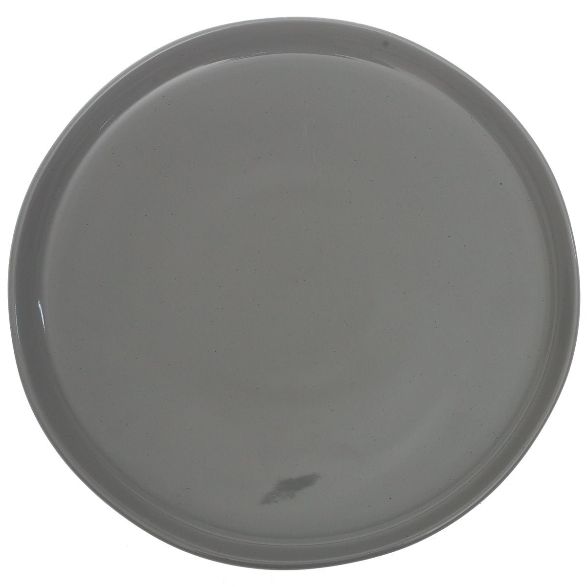 Grey Ceramic Dinner Plate 10.5 Inch – Modern Stoneware Tableware - Habitt