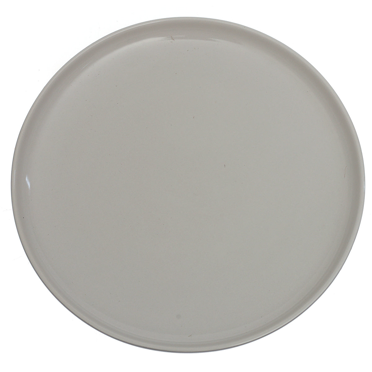 Light Grey & Grey Dinner Plate – 10 Inch Food-Safe Plate - Habitt