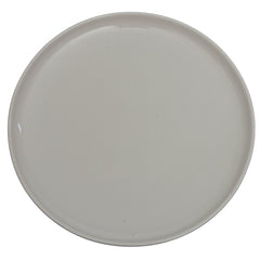 Light Grey & Grey Dinner Plate – 10 Inch Food-Safe Plate - Habitt