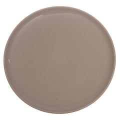 Light Grey Dinner Plate 10 Inch – Modern Solid Ceramic Dining Plate - Habitt