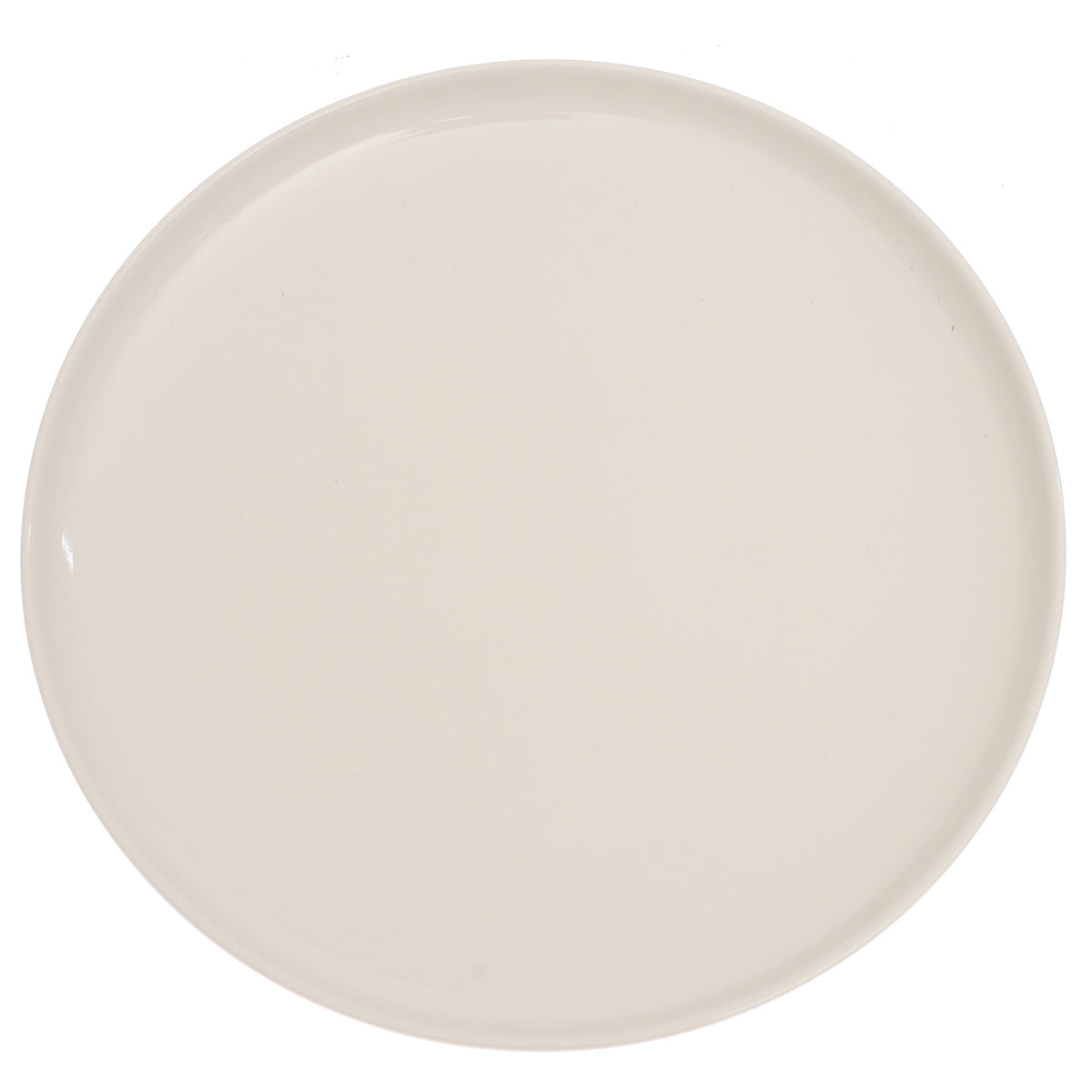 White & Pink Dinner Plate – 10 Inch Food-Safe Plate - Habitt