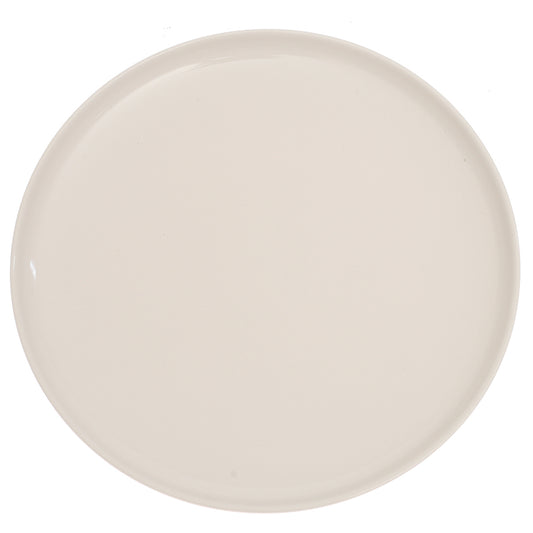 White & Pink Dinner Plate – 10 Inch Food-Safe Plate - Habitt
