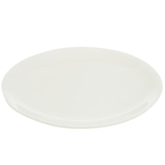 White Dinner Plate 10.5 Inch – Classic Solid Ceramic Dining Plate - Habitt