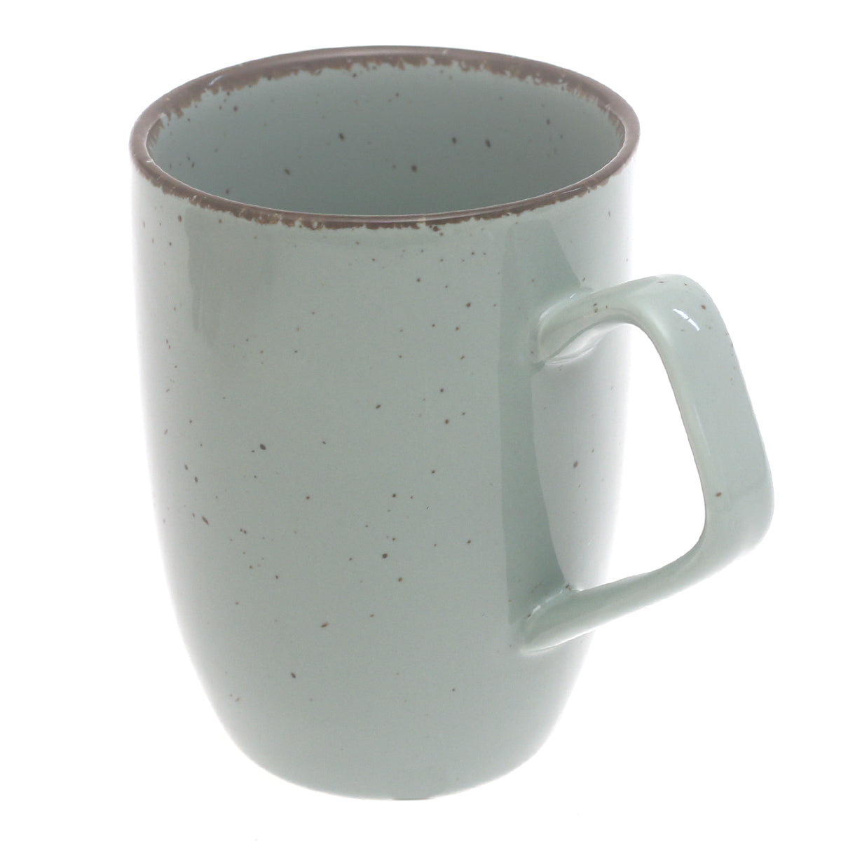Blue Ceramic Mug with Speckled Glaze – 3 x 4 Inch Coffee & Tea Mug - Habitt