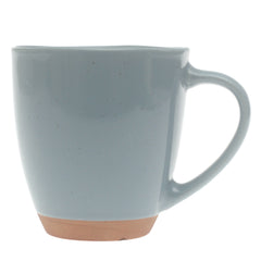 Blue Ceramic Mug 3 x 4 Inch – Minimalist Stoneware Coffee Mug - Habitt