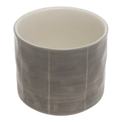 Grey Ceramic Mug 3.25 x 3 Inch – Minimalist Stoneware Coffee Cup - Habitt