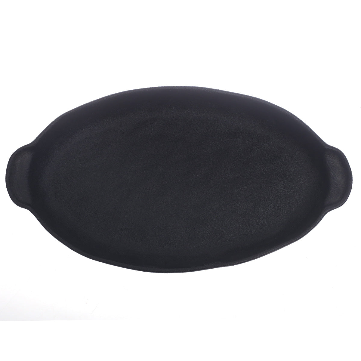 Black Oval Serving Platter – 7 x 13 Inch | Elegant Matte Finish Tableware - Habitt