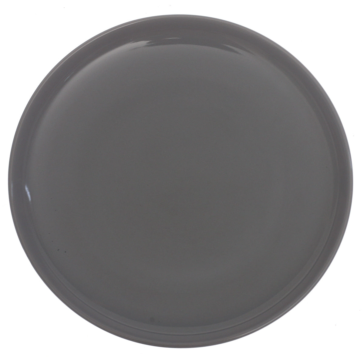 Black & Grey Ceramic Quarter Plate 7.5 Inch – Modern Minimalist Side Plate - Habitt