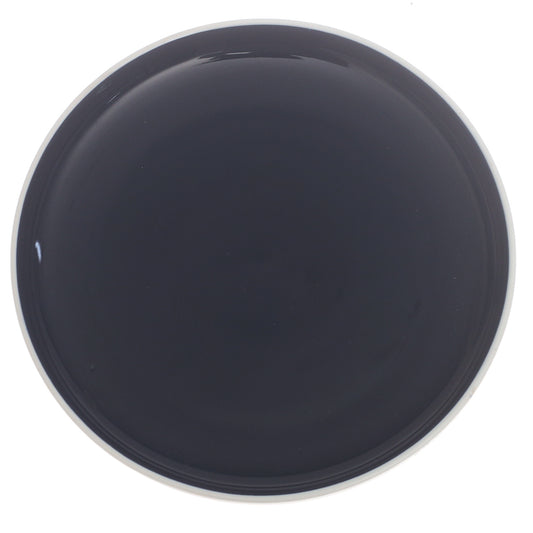 Blue Ceramic Quarter Plate 8 Inch – Modern Glossy Side Plate - Habitt