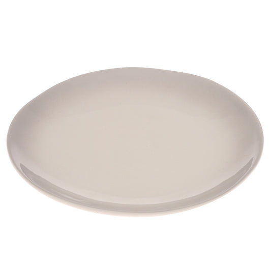 Quarter Plate – Grey Ceramic Plate | 8 Inch - Habitt