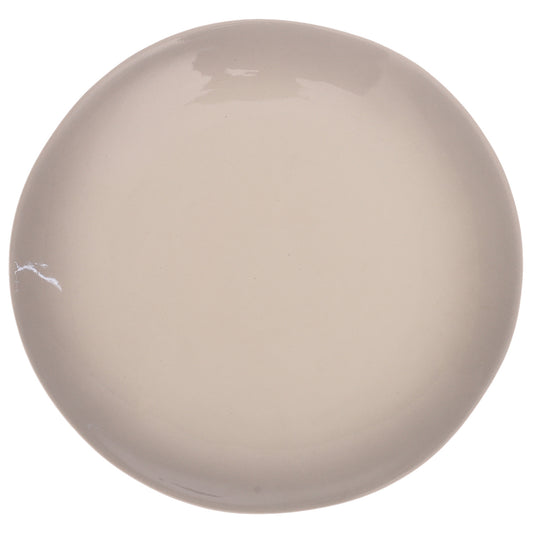 Quarter Plate – Grey Ceramic Plate | 8 Inch - Habitt