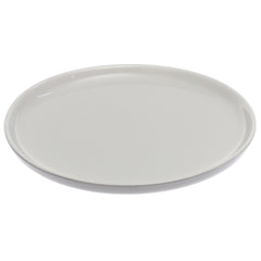 Light Grey & Grey Ceramic Quarter Plate 7.5 Inch – Minimalist Two-Tone Side Plate - Habitt