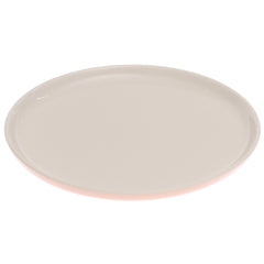 White & Pink Ceramic Quarter Plate 7.5 Inch – Soft Two-Tone Side Plate (Model 9590-92) - Habitt