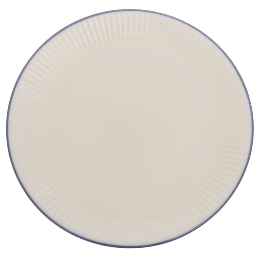 Quarter Plate – White Ceramic Plate | 8 Inch - Habitt
