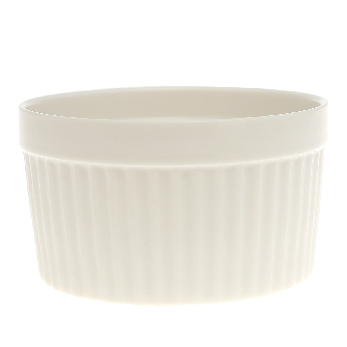 Ramekin Mould White 4.5 Inch - Habitt
