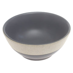 Grey Ceramic Sauce Dish 3.5 Inch – Two-Tone Modern Dipping Bowl - Habitt