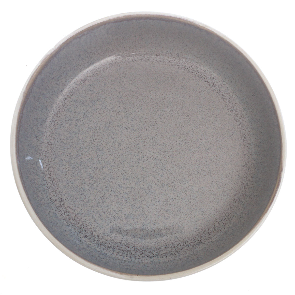 Serving Bowl Green & White 8 Inch – Rustic Ceramic Serving & Salad Bowl - Habitt