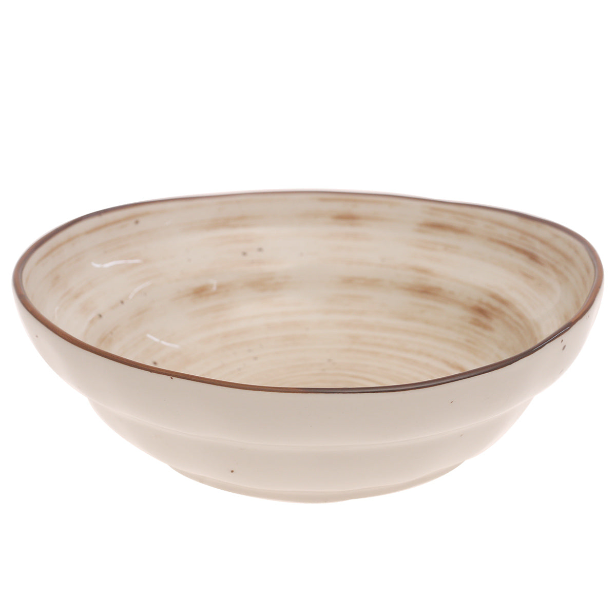 Serving Bowl Pink 9 Inch – Rustic Ceramic Serving & Salad Bowl - Habitt