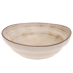 Serving Bowl Pink 9 Inch – Rustic Ceramic Serving & Salad Bowl - Habitt