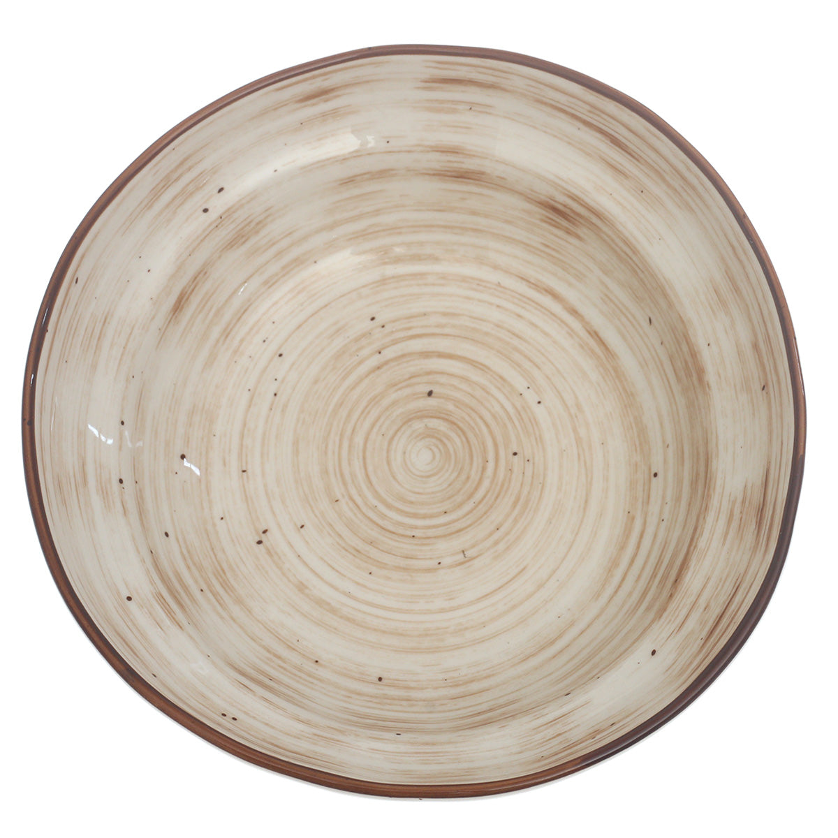 Serving Bowl Pink 9 Inch – Rustic Ceramic Serving & Salad Bowl - Habitt