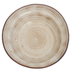 Serving Bowl Pink 9 Inch – Rustic Ceramic Serving & Salad Bowl - Habitt