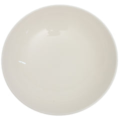 Serving Bowl White 9 Inch – Classic Ceramic Serving & Salad Bowl - Habitt