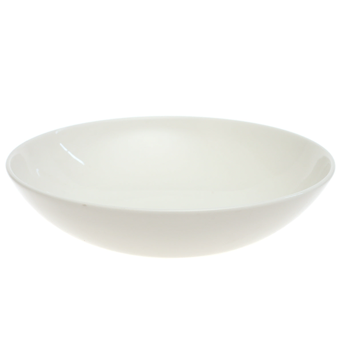 Serving Bowl White 9 Inch – Classic Ceramic Serving & Salad Bowl - Habitt
