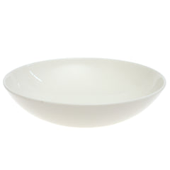 Serving Bowl White 9 Inch – Classic Ceramic Serving & Salad Bowl - Habitt