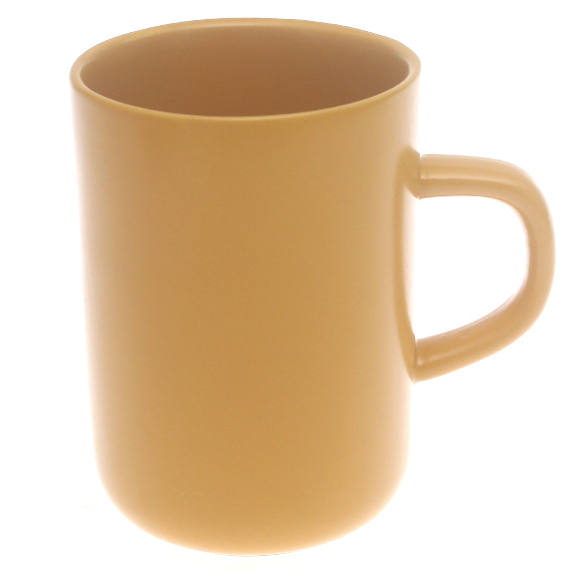 Matte Yellow Ceramic Mug 3.5 x 5 Inch – Minimalist Coffee & Tea Mug - Habitt