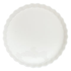 Platter White 11 Inch – Classic Ceramic Serving Platter - Habitt