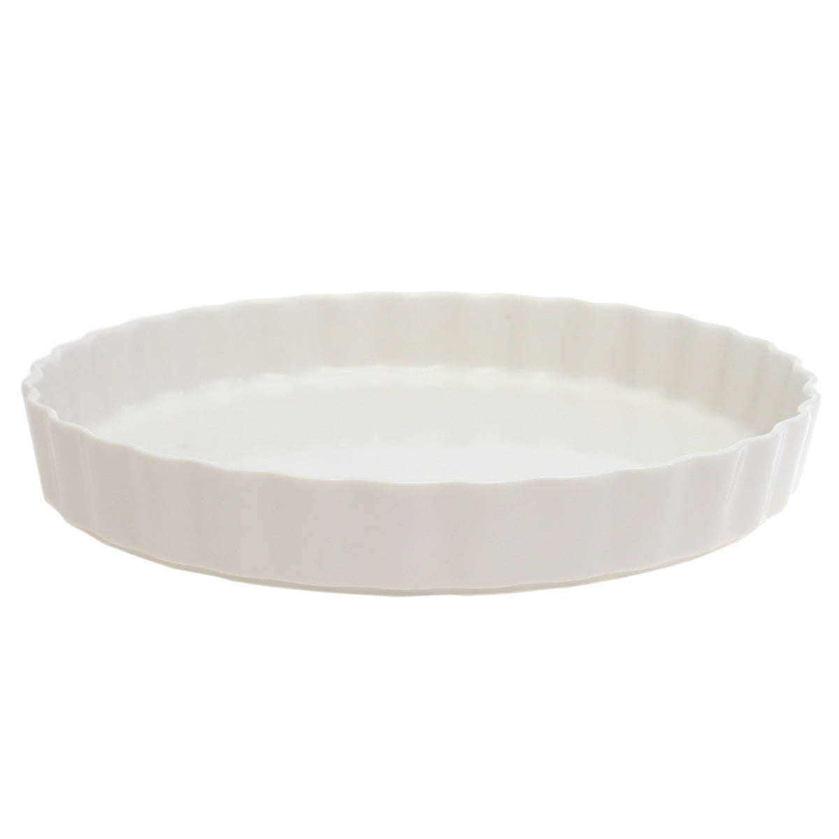 Platter White 11 Inch – Classic Ceramic Serving Platter - Habitt