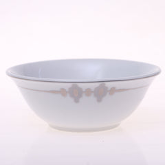 Elegant Silver Chevron Dinner Set – Luxury Porcelain Tableware Collection - Habitt