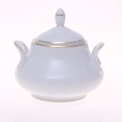 Classic  Gold Line CN Dinner Set – Elegant White Porcelain Tableware - Habitt