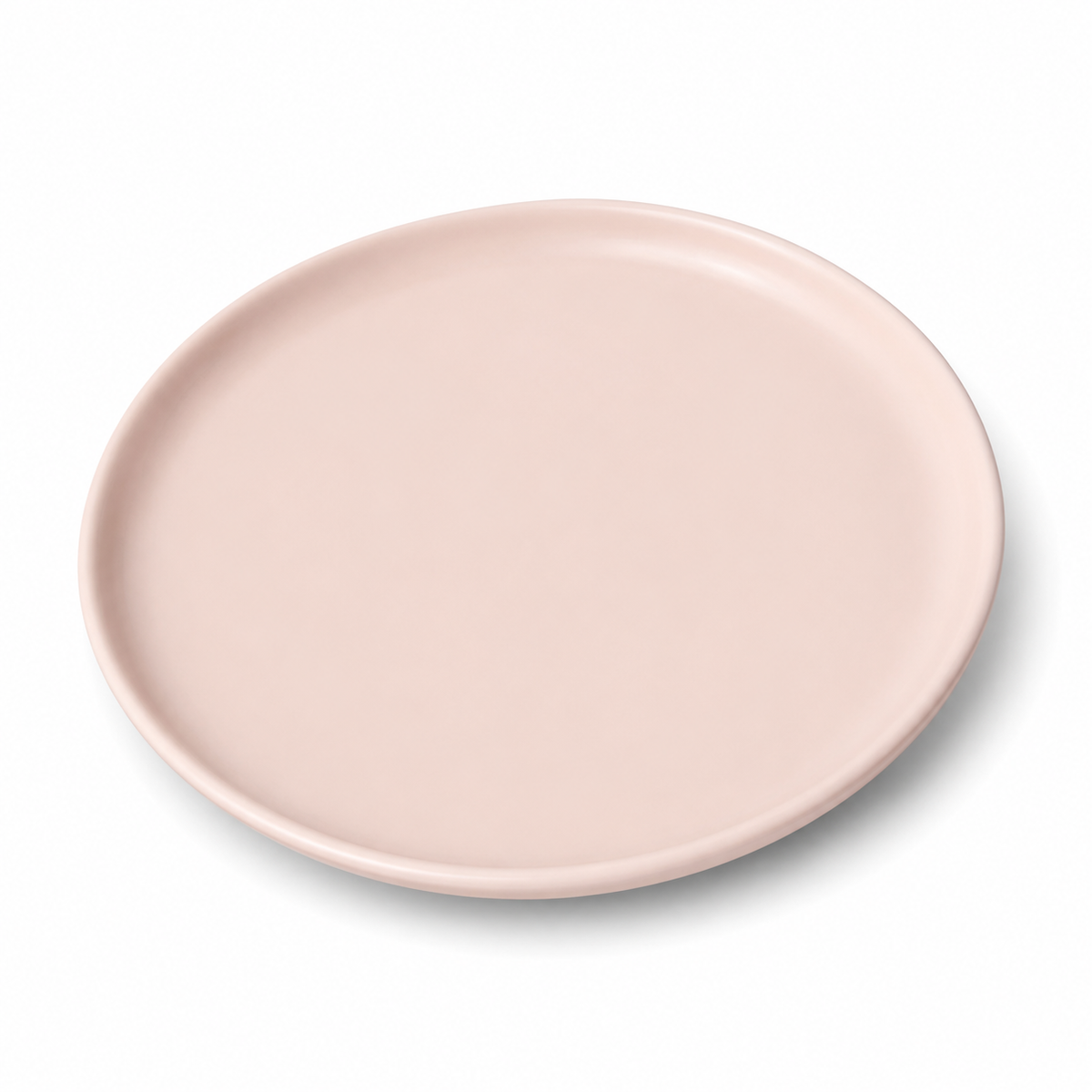 Collar Plate – 8.5 Inches Matte Pink