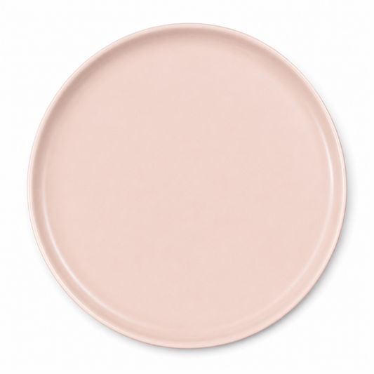 Collar Plate – 8.5 Inches Matte Pink