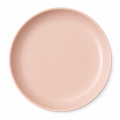Deep Plate – 8 Inches Matte Pink