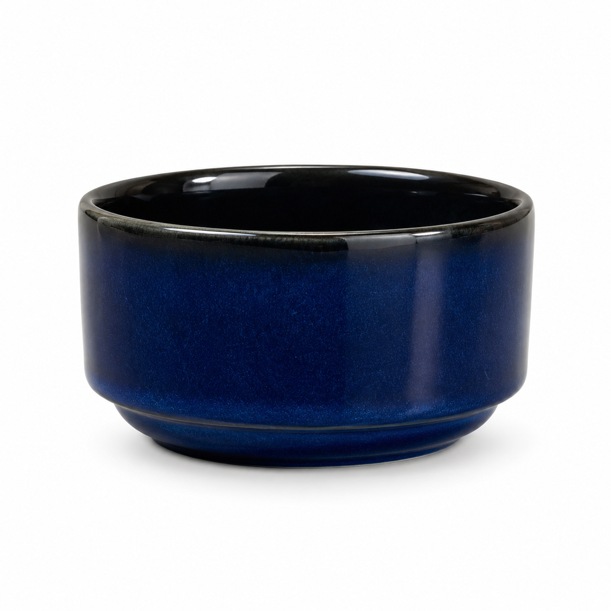 Reactive Cobalt Blue Stackable Soup Bowl – 4 Inches
