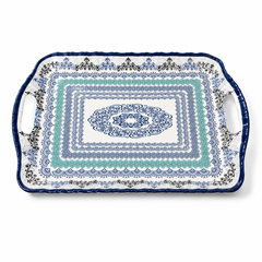 Mystic Blues Sky Serving Tray