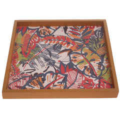 Square Tray 14.5X14.5Inch Mars Red - Habitt