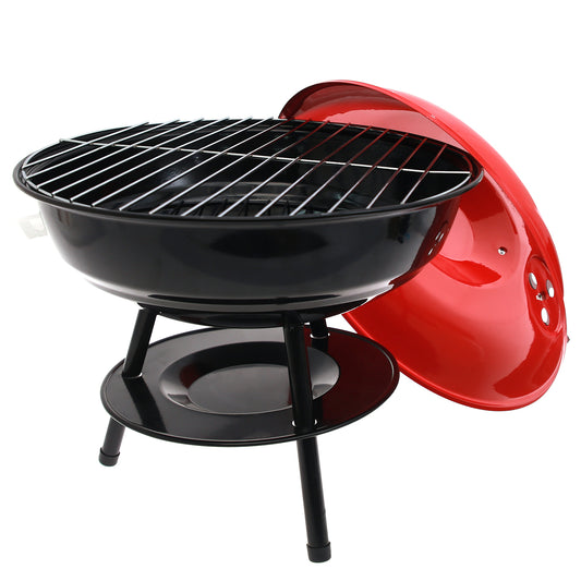 BBQ Grill 2017 (HZA-6) – Round Charcoal Grill with Lid - Habitt