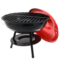 BBQ Grill 2017 (HZA-6) – Round Charcoal Grill with Lid - Habitt