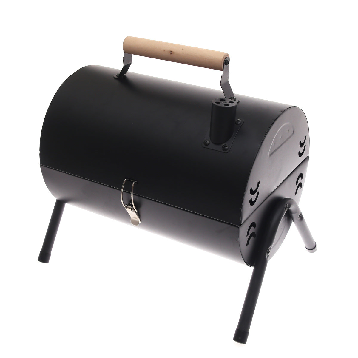 BBQ Grill Black 2009S – Foldable Dual Grill for Outdoor Cooking - Habitt