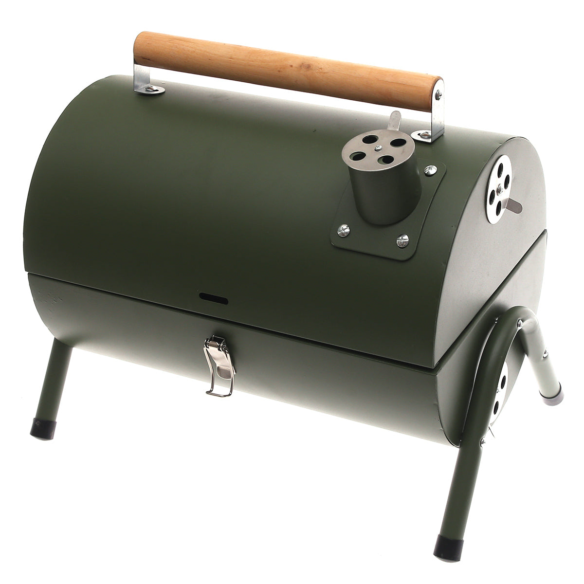 BBQ Grill Green 2009S – Foldable Dual Grill for Outdoor Cooking - Habitt