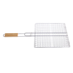 Hand Grill Square 66 – Stainless Steel BBQ Grilling Basket - Habitt