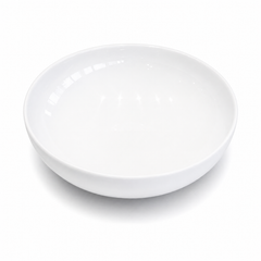 Large Round White Bowl – Elegant Minimalist Serving Bowl (Copy) - Habitt