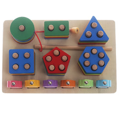 2 In 1 Puzzle Game Multi 9.5 X 7 Inch ZA-SG-2407-12 - Habitt