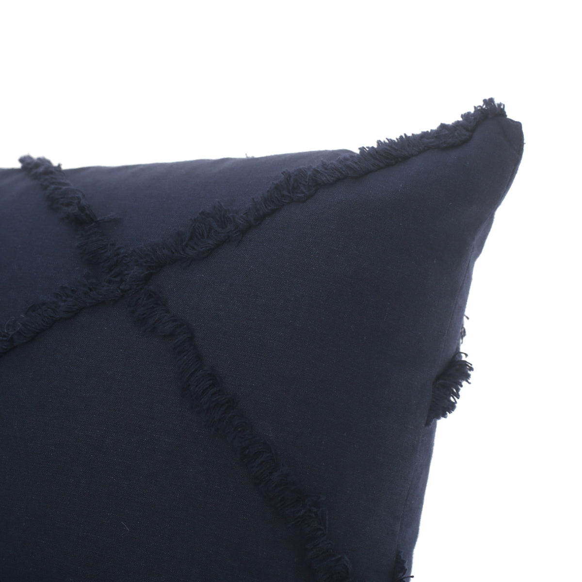 Blue Texture Cushion Cover 12x18" - Habitt