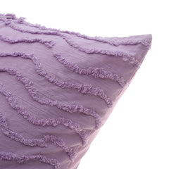Violet Texture Cushion Cover 18x18" - Habitt